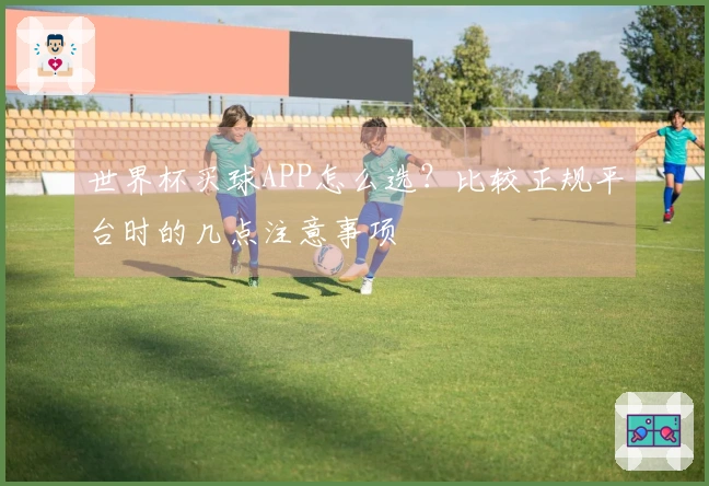 世界杯买球APP怎么选？比较正规平台时的几点注意事项