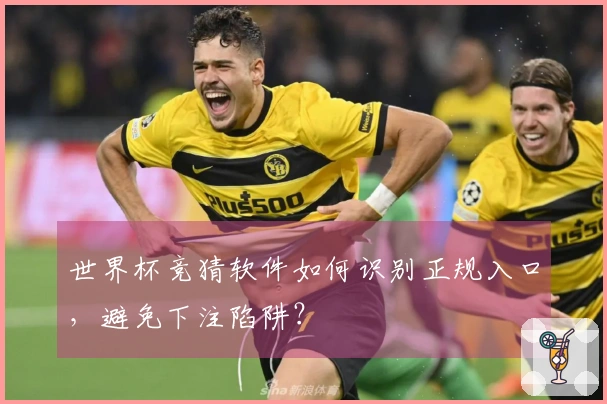 世界杯竞猜软件如何识别正规入口，避免下注陷阱？