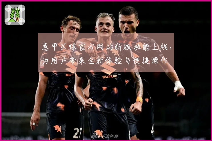 意甲买球官方网站新版功能上线，为用户带来全新体验与便捷操作
